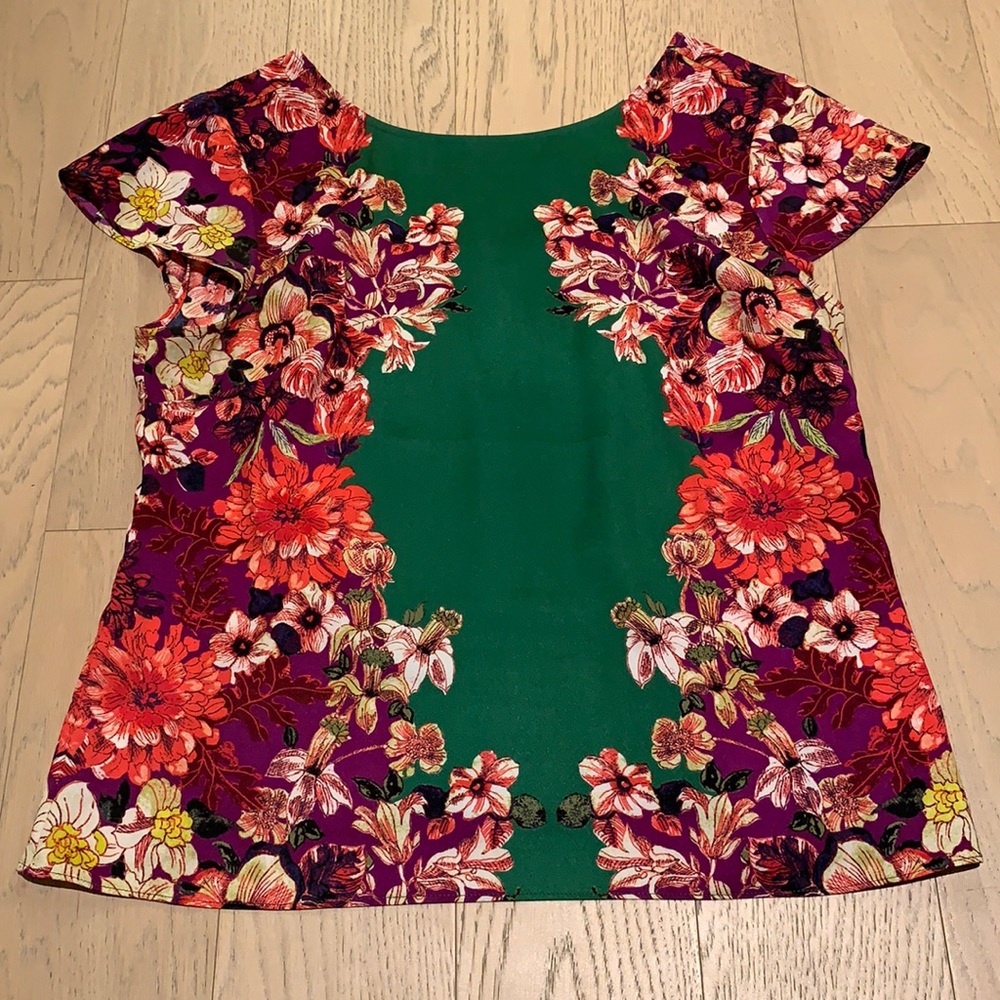 Ann Taylor Floral Blouse